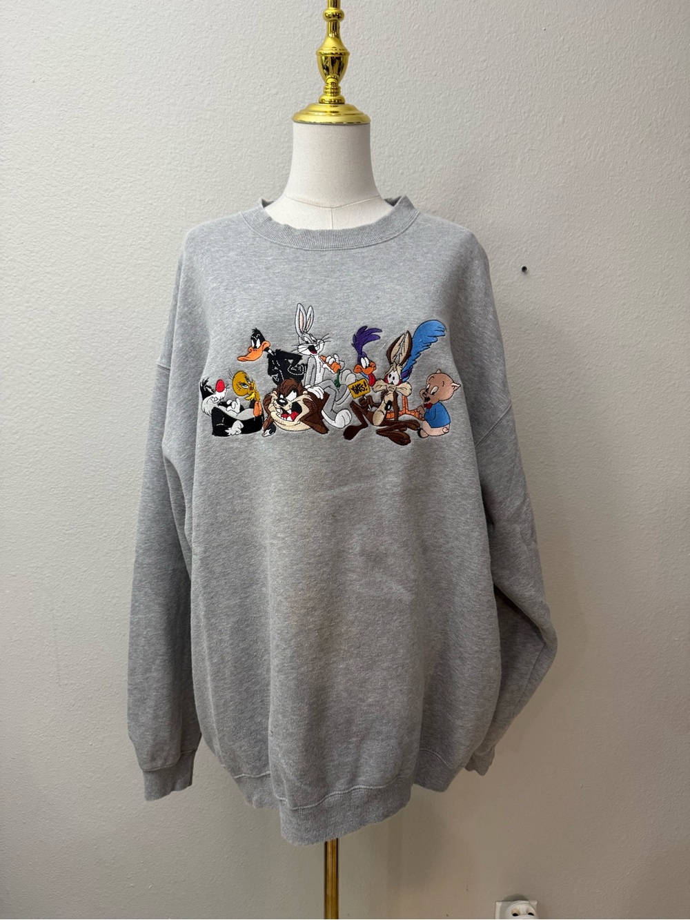 Looney Tunes Vintage Acme Clothing Crewneck XL 1991